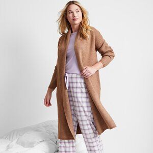 #173 State of Day Women's Knit Long-Sleeve Duster Robe